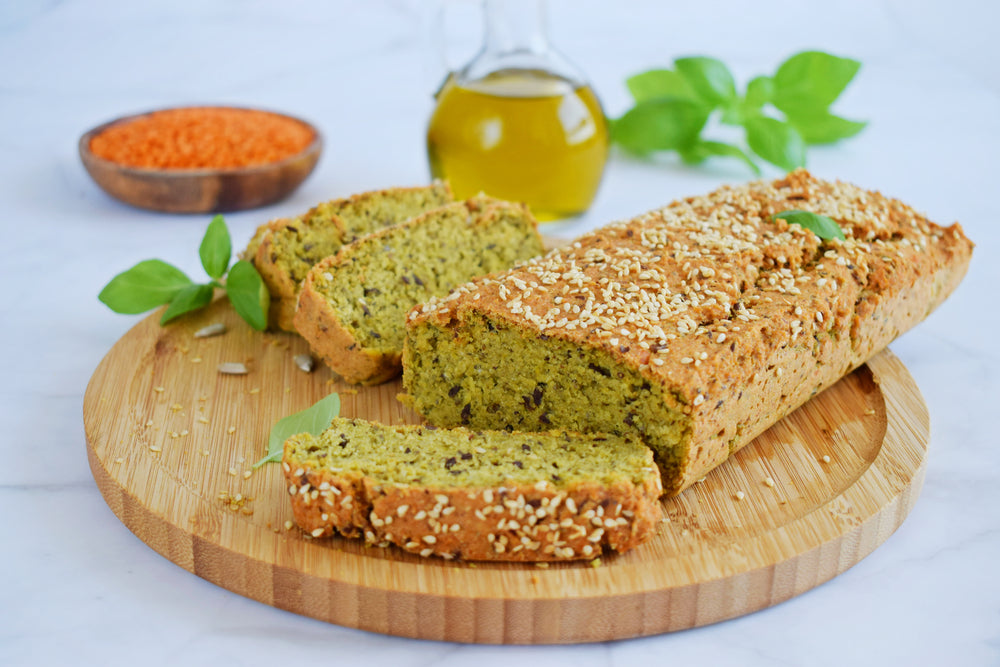 Vegan Lentil Quinoa Loaf