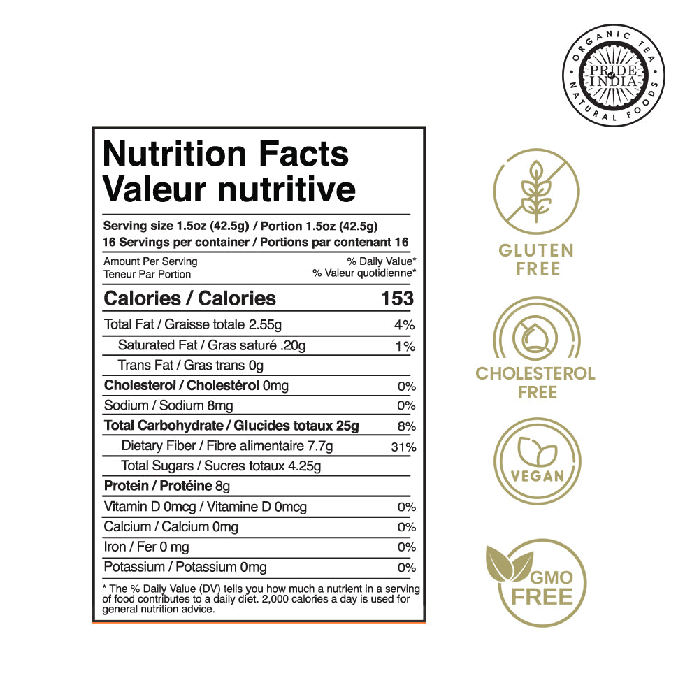 Indian Whole White Garbanzo Beans 10mm - Protein & Fiber Rich Kabuli Chana Jar - Pride Of India