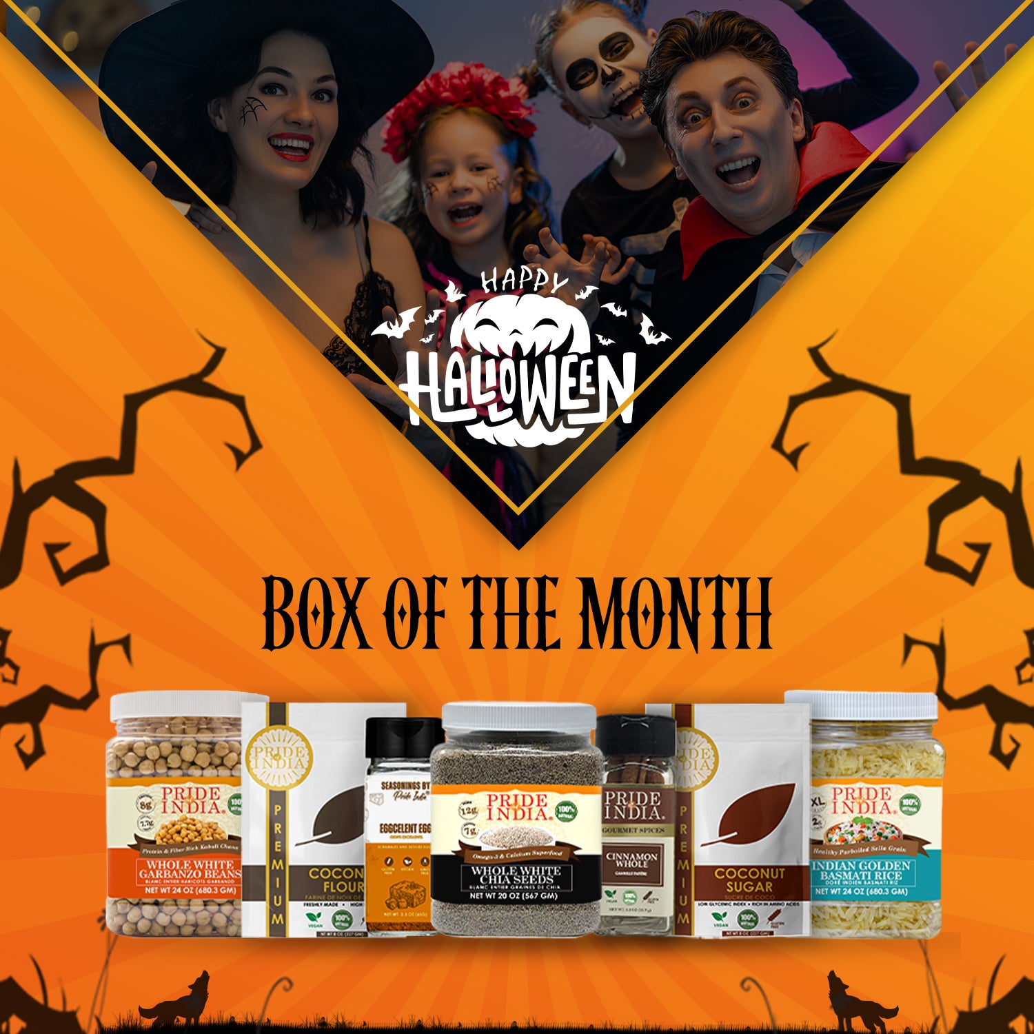 HALLOWEEN DAY_ Box of the month - Pride Of India