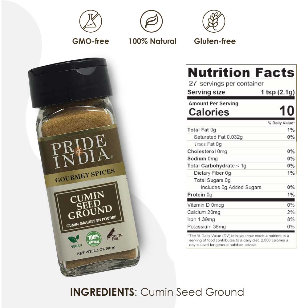 Gourmet Cumin Seed Ground - Pride Of India