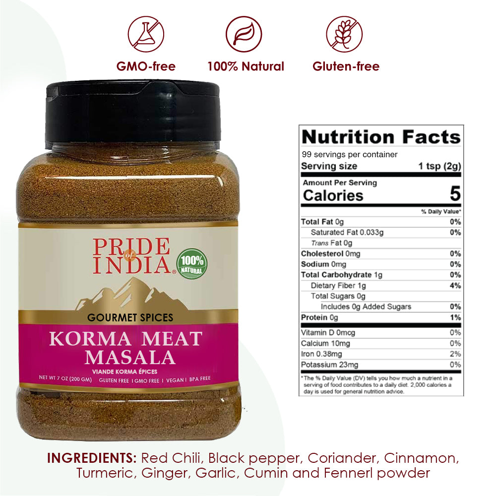Gourmet Korma Meat Masala - Pride Of India